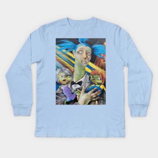 Ello Worm graffiti Kids Long Sleeve T-Shirt